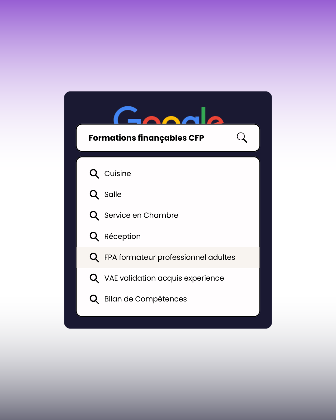 Formations finançables par le CPF