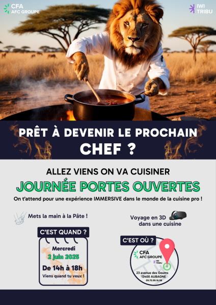 CFA AFC Groupe : Portes Ouvertes Lundi 2 Juin - Formations en Alternance à Aubagne (13)